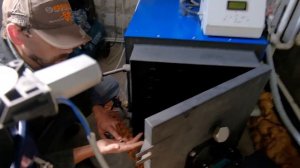 Настройка популярного котла на отработке stavpech