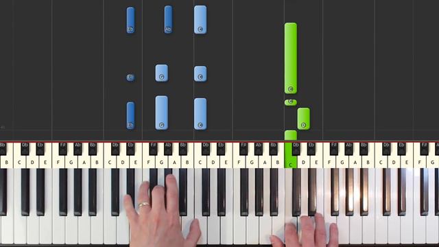 Adele - Skyfall - Piano Tutorial Easy (James Bond) - Sheet Music (Synthesia) смотреть онлайн