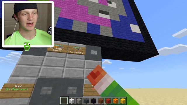 WORLD'S MOST REALISTIC WORKING MINECRAFT TV! смотреть онлайн