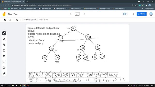 Level Order Traversal (BFS) of a binary tree - Bangla || Data structure || c++ смотреть онлайн