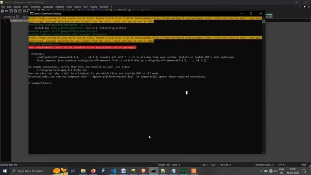 Composer missing intl extension Fix смотреть онлайн
