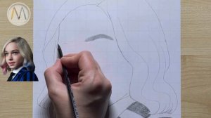 Как нарисовать Энид Синклер из Уэнсдей Адамс / Enid Sinclair drawing
