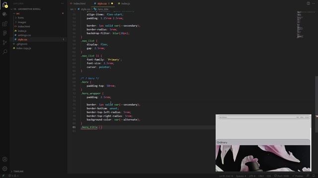 Smooth Page Scroll with Locomotive Scroll - HTML, CSS, JS смотреть онлайн