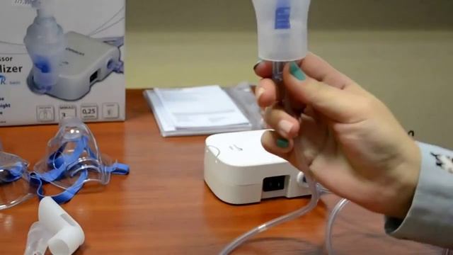 Небулайзер (ингалятор) Omron CompAir C20 компрессорный смотреть онлайн