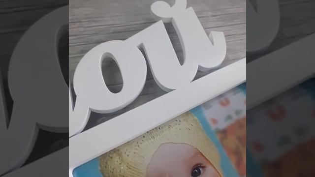 Фоторамка из дерева "Любимой бабушке" классическая. itowndecor смотреть онлайн