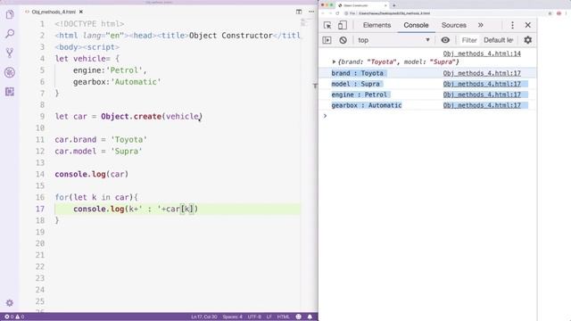 15.5 Object create Part 2 in Javascript смотреть онлайн