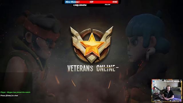 Play It Casual - Veterans Online смотреть онлайн