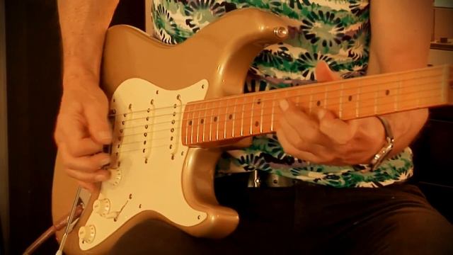 2012 Fender Classic Player '50s Stratocaster, shoreline gold ), Part1 смотреть онлайн