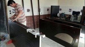 Самая быстрая врезка дверных петель приспособлением Дюшкова