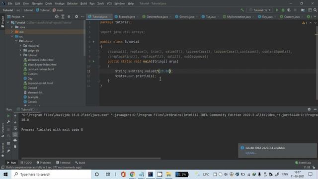 Java Programming Tutorial 58 - Exploring String Methods(Part 3) (in English) смотреть онлайн