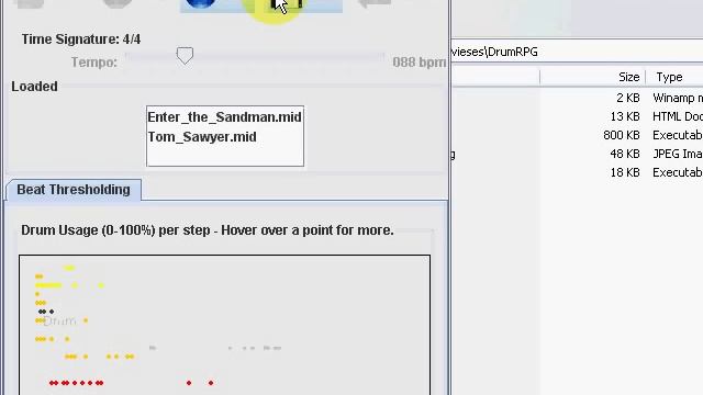 Drum Rhythm Pattern Generator Demo 1 Over the threshold to new patterns смотреть онлайн