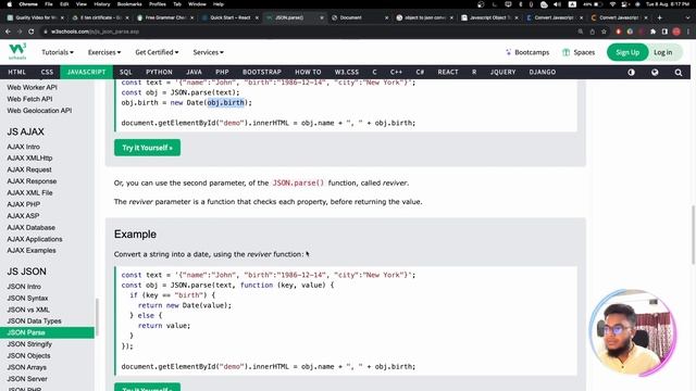 JSON.Parse() Easy To Explain Bangla #125 смотреть онлайн