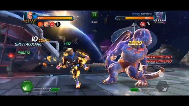 Human Torch vs Dragon Man | Aw node 16 смотреть онлайн