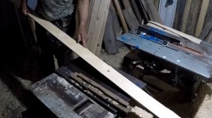 Изготовление вагонки на простом станке, дома.