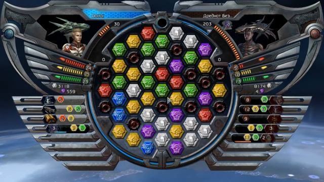 Прохождение Puzzle Quest: Galactrix. Серия 53 смотреть онлайн