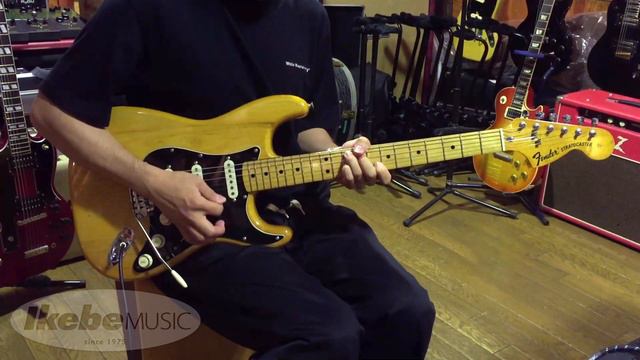 【池部楽器店】Fender USA Stratocaster '76 NAT/M смотреть онлайн