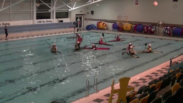 Canoe Polo Trentham CC Vs Viking X 1st half Div 1 Regional Stockport смотреть онлайн