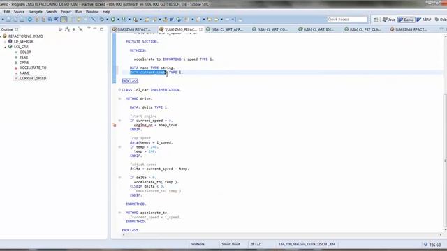 Refactoring with ABAP in Eclipse - Part 1 смотреть онлайн