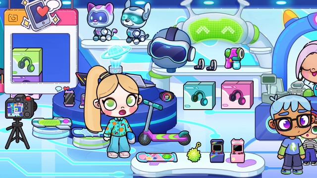 СЕКРЕТ В ТОРГОВОМ ЦЕНТРЕ В AVATAR WORLD!! Делаем робота!