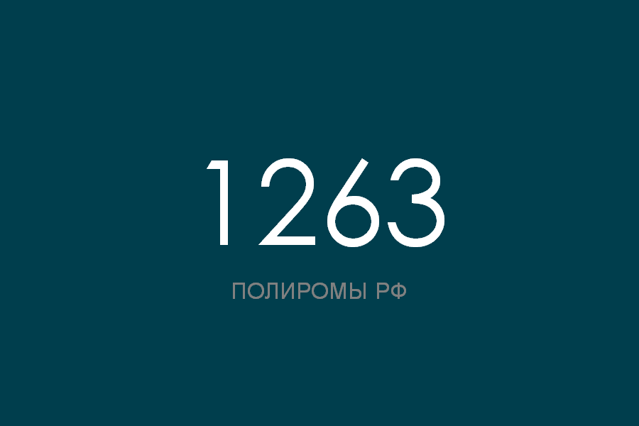 ПОЛИРОМ номер 1263 смотреть онлайн