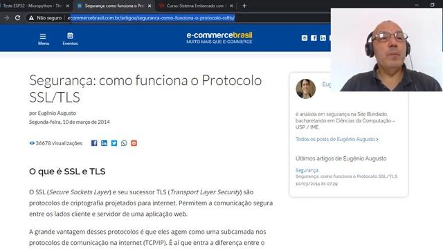 Sistema Embarcado com ESP32 e Micropython - Aula 21: ThingSpeak -Micropython - MQTT - Parte II смотреть онлайн