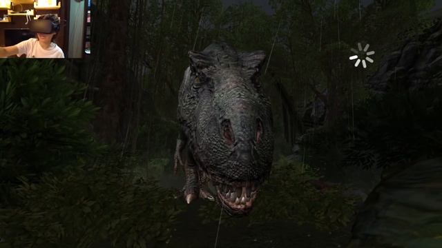 [Oculus rift] ยืนงงในดงเท้าไดโนเสาร์ | Jungle Dino VR [zbing z.] смотреть онлайн