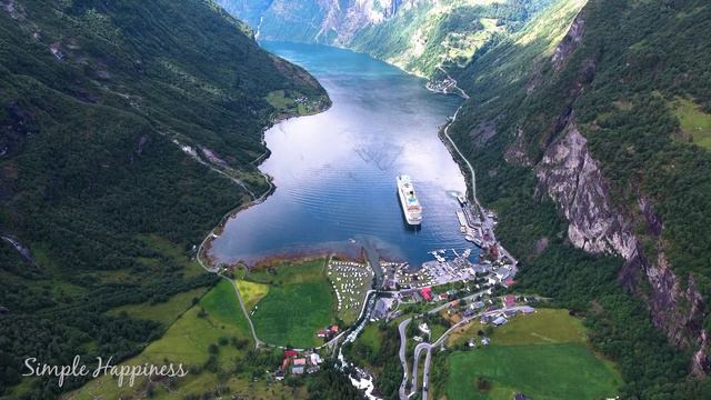NORWAY NATURE (4K UHD) Ambient Drone Film + Meditation Music for Stress Relief смотреть онлайн