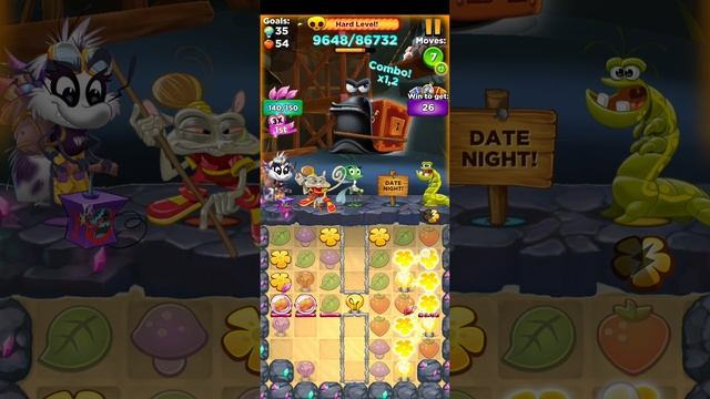 Best Fiends 7605 Hard Level
