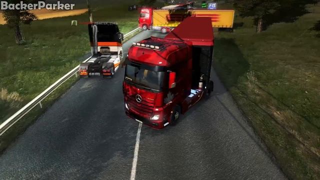 Euro Truck Simulator 2 Multiplayer: IDIOTS on the Road | Random & Funny Moments | #44 смотреть онлайн