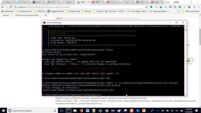 জেনকিন্স - Setup Jenkins Job to Build and Run Automatically after a Git Push Operation смотреть онлайн