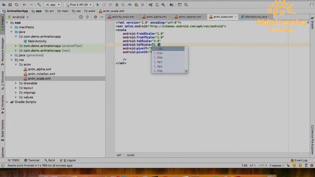 92 Android Animation | Online Training Download app from below link смотреть онлайн