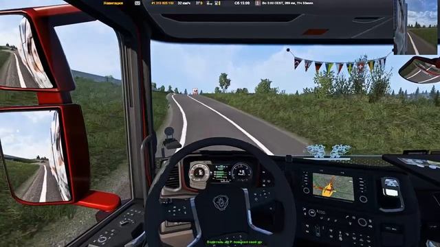 Euro Truck Simulator 2 v1 42 Карта Канады v0 2 5Canada map v 0 2 5 1 42 смотреть онлайн
