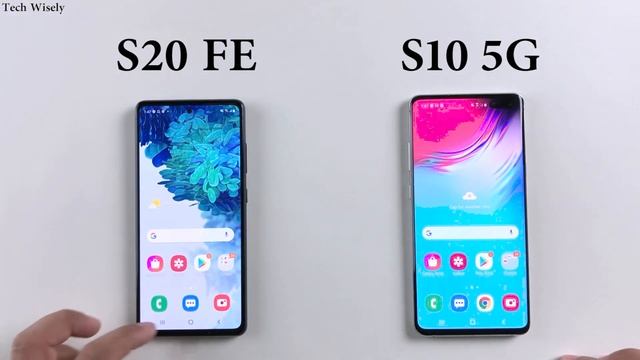 SAMSUNG S20 FE vs S10 5G : Speed Test + Size Comparison + Ram Management смотреть онлайн