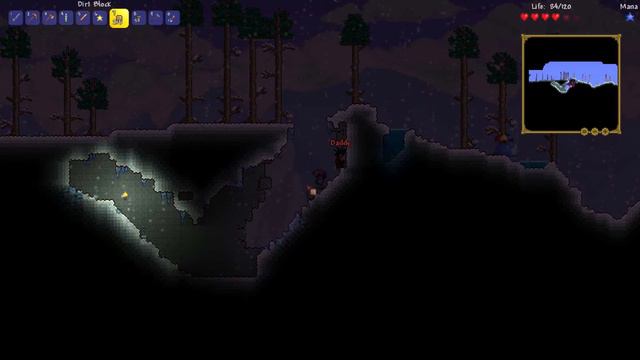 Terraria #1 Тёмная и жаркая ночь смотреть онлайн