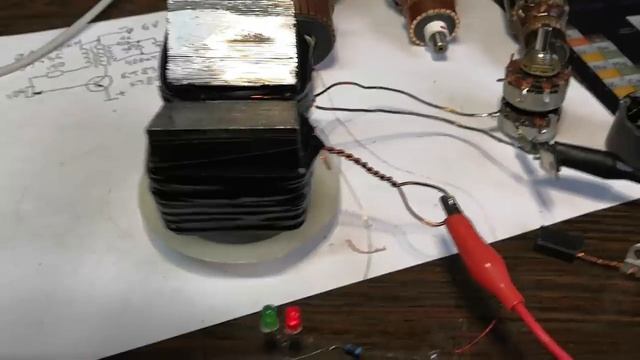 2 серия. Детектор короткозамкнутых витков для роторов коллекторных двигателей. Реальные испытания. смотреть онлайн