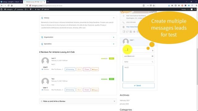 [WordPress ListingPro] - Leads Statistics смотреть онлайн