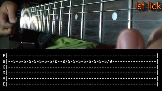 Hardwired Guitar Solo Lesson - Metallica (with Tabs)