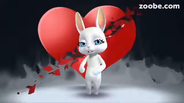 Zoobe няшка. С днём святого Валентина! смотреть онлайн