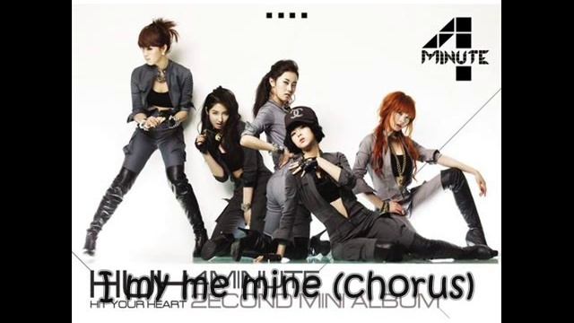 [ringtone + Download] 4Minute - HUH (2nd Mini Album)