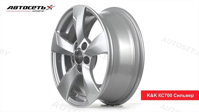 Обзор литого диска K&K КС700 Сильвер ● Автосеть ● смотреть онлайн