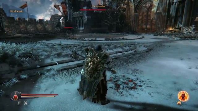 Lords of the Fallen Commander Boss Fight (Spike Greathammer) смотреть онлайн