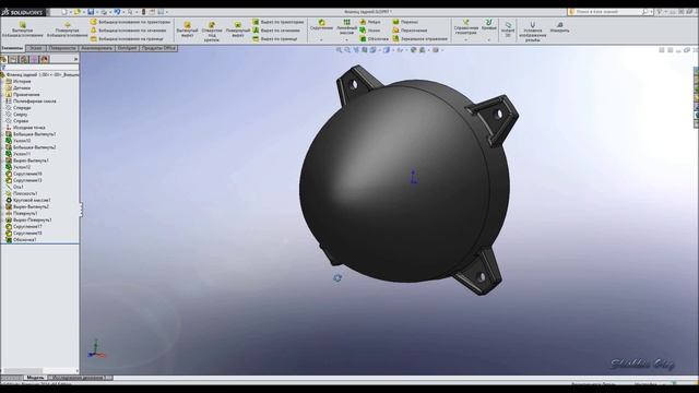 Корпуса приборов для катера. 3D проектирование. смотреть онлайн