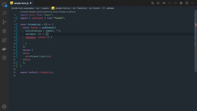 React Formik Using useFormik Hook #11 смотреть онлайн