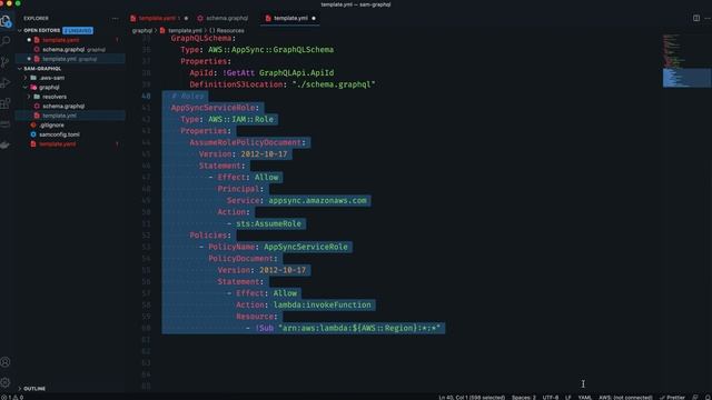Create a GraphQL API using AWS SAM and AWS AppSync смотреть онлайн