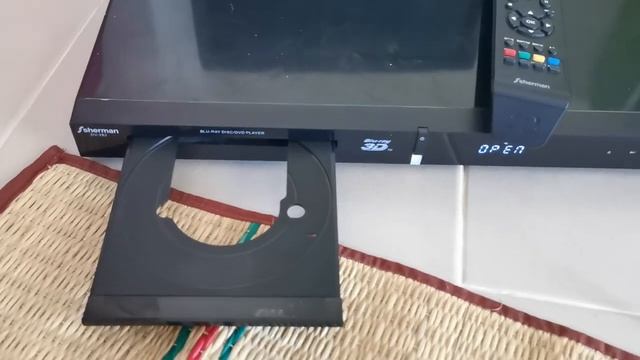 Sherman DV-282 Sherman BLU-RAY/DVD PLAYER DV282 Sherman Blu-Ray Sherman 3D บลูเรย์ 3D บลูเรย์สามมิต