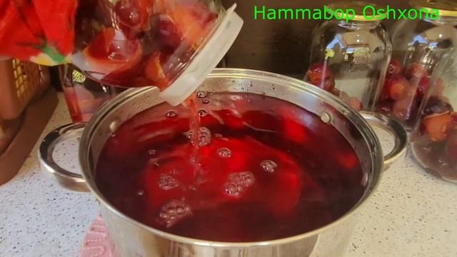 Plum Compote. The Easiest Recipe.