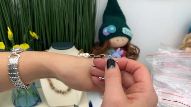 Бескаменка серебро и бусы от ФИТ☘️☘️☘️ смотреть онлайн