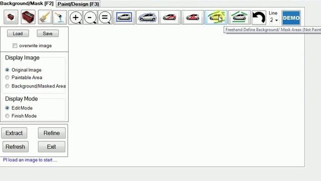 Digital Car painter Background Mask Overview смотреть онлайн