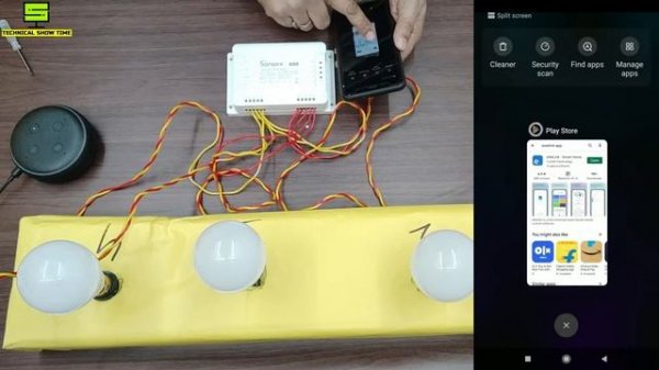 Sonoff 4 Channel Smart Switch | Works with Alexa & Google Assistant | Full Installation