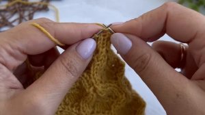 Ажурные носки спицами, мастер класс (+схема). Вязание спицами для начинающих.